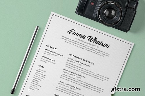 Resume CV Template Pro