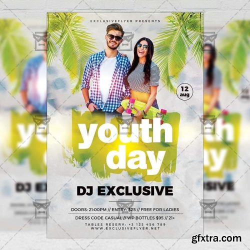 Youth Day – Club A5 Template Youth Day – Club A5 Template
