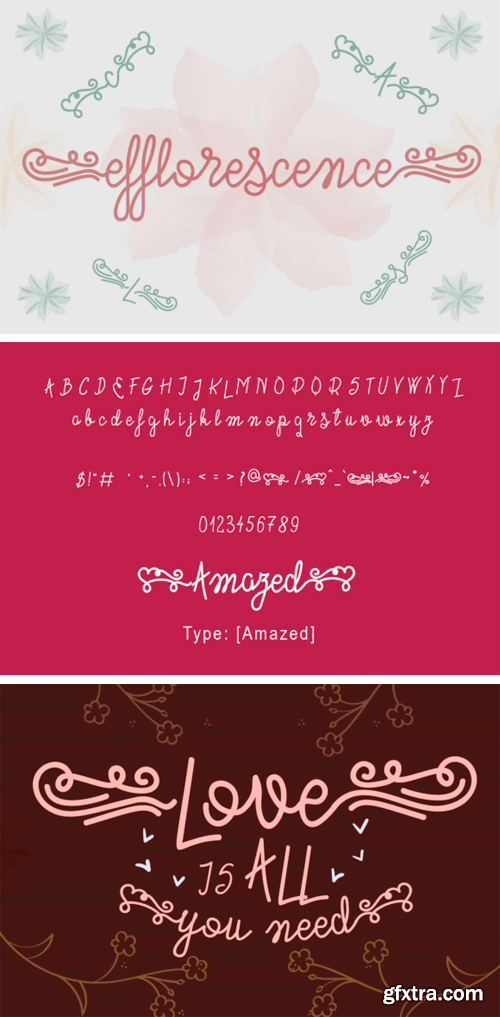 Efflorescence Font