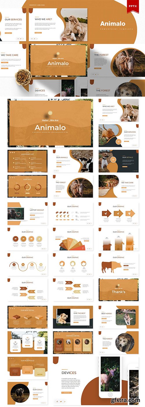 Animalo | Powerpoint, Keynote and Google Slides Templates
