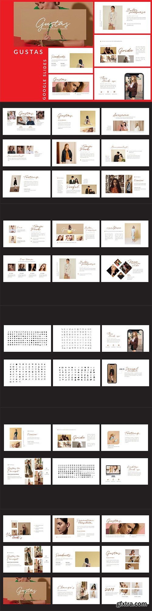 Gustas - Powerpoint, Keynote and Google Slides Templates
