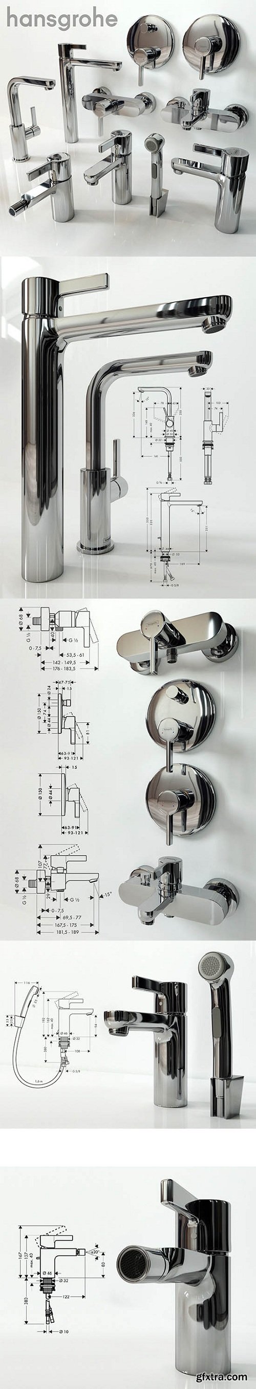 Hansgrohe Metris 3d Model