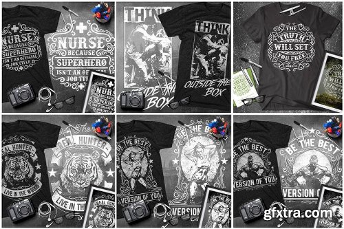 DealJumbo - 100 Artistic T-Shirt Designs DealJumbo - 100 Artistic T-Shirt Designs