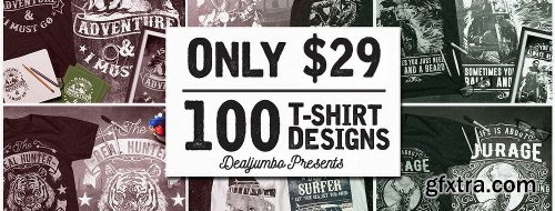 DealJumbo - 100 Artistic T-Shirt Designs DealJumbo - 100 Artistic T-Shirt Designs