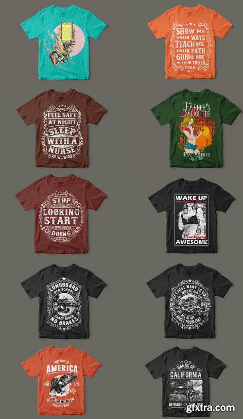 DealJumbo - 100 Artistic T-Shirt Designs DealJumbo - 100 Artistic T-Shirt Designs