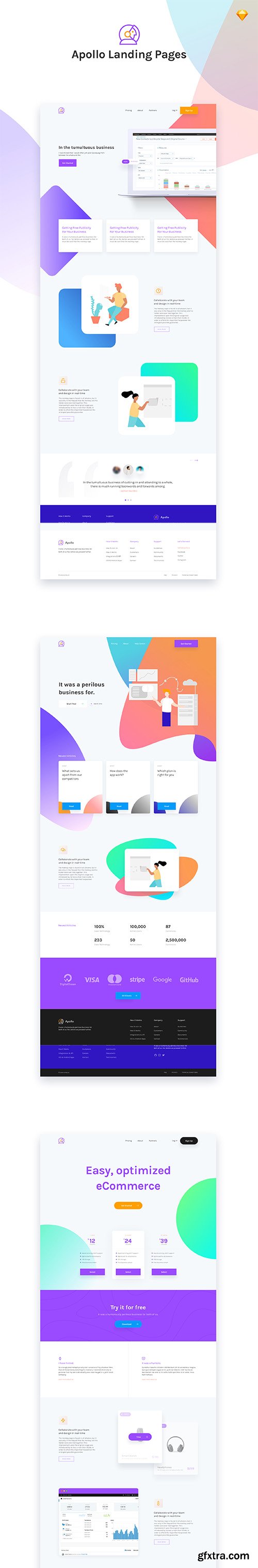 Apollo Custom Landing Pages