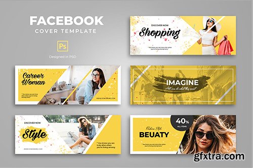 Facebook Beauty Shopping Cover Template