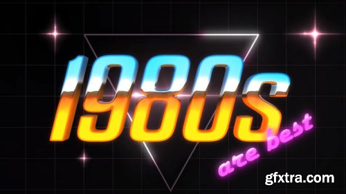 VideoHive 80S Logo Intro 23935734