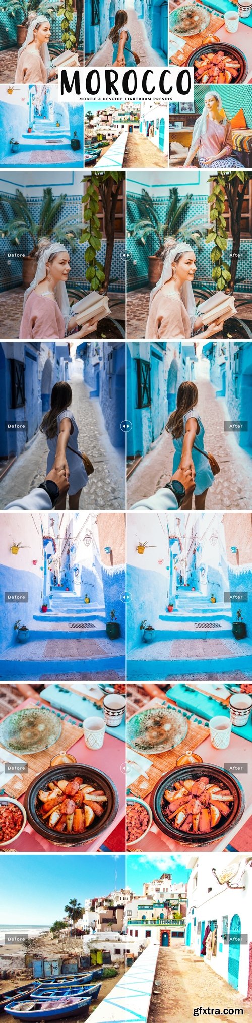 Morocco Mobile &amp; Desktop Lightroom Presets