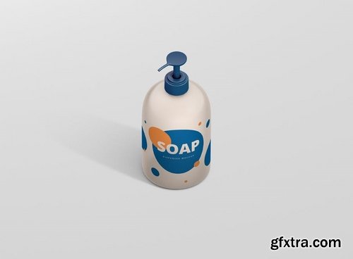 Soap Dispenser Mockup Big Size