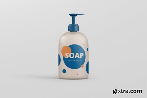 Soap Dispenser Mockup Big Size