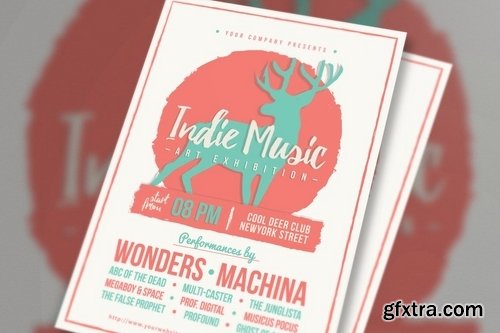 Indie Music Flyer