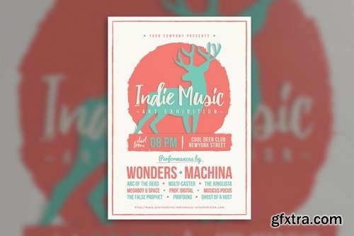 Indie Music Flyer