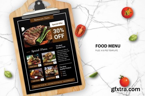 Steak and Grill Food Menu