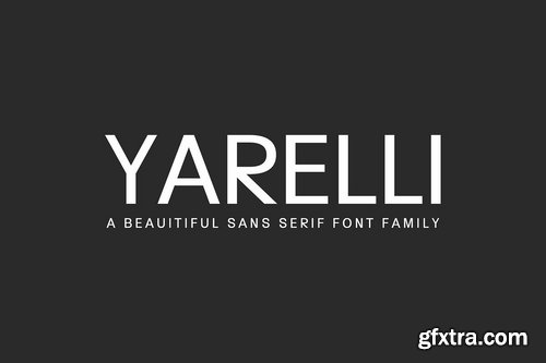 CM - Yarelli Sans Serif Font Family 3872003