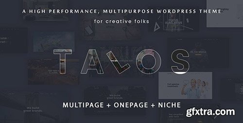 ThemeForest - Talos v1.3.0 - Creative Multipurpose WordPress Theme - 19294792