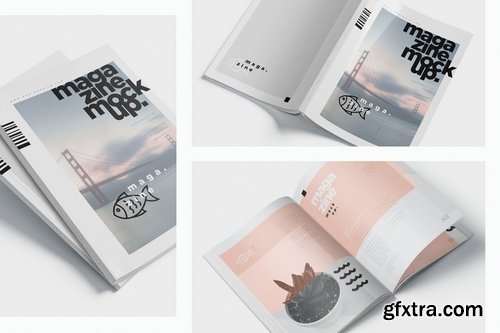 Magazine Spread Mockups