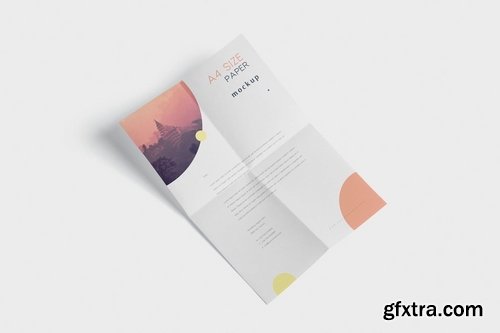 5 A4 Size Paper Mockups