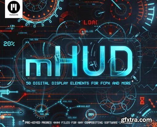 mHUD - 50 Digital Display Elements