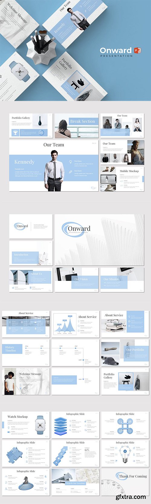 Onward - Powerpoint, Keynote and Google Slides Templates