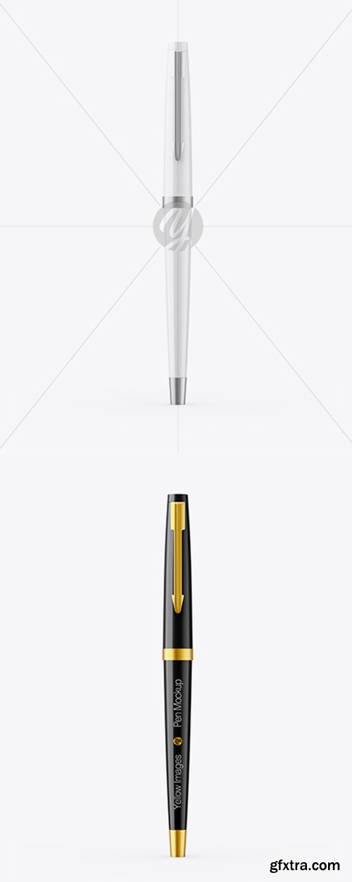 Glossy Pen Mockup 37617