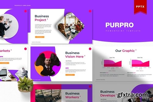 Purpro Powerpoint Google Slides and Keynote Templates