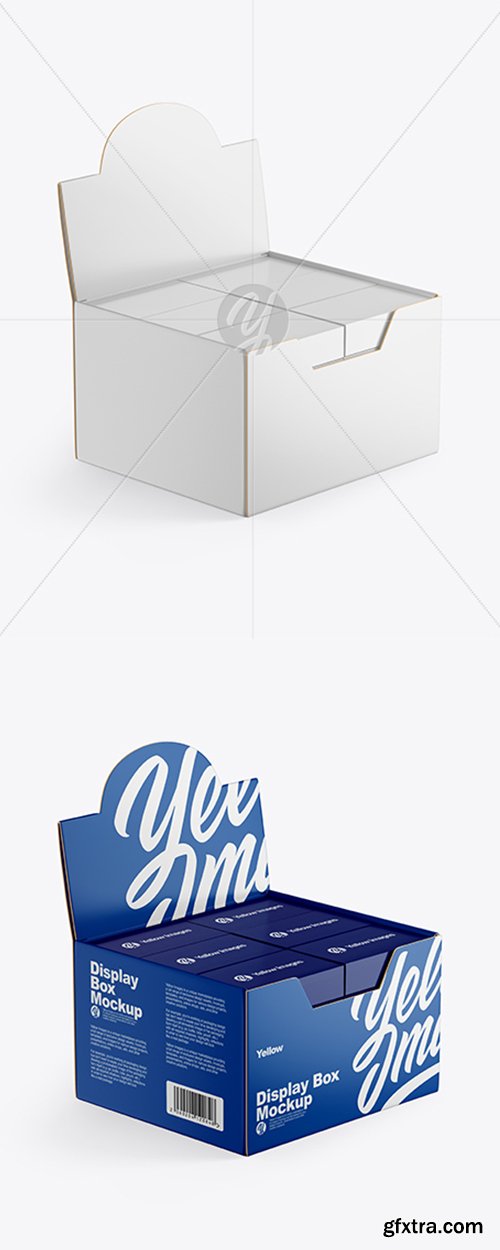 Display Box w/ Small Boxes Mockup 42546 Display Box w/ Small Boxes Mockup 42546