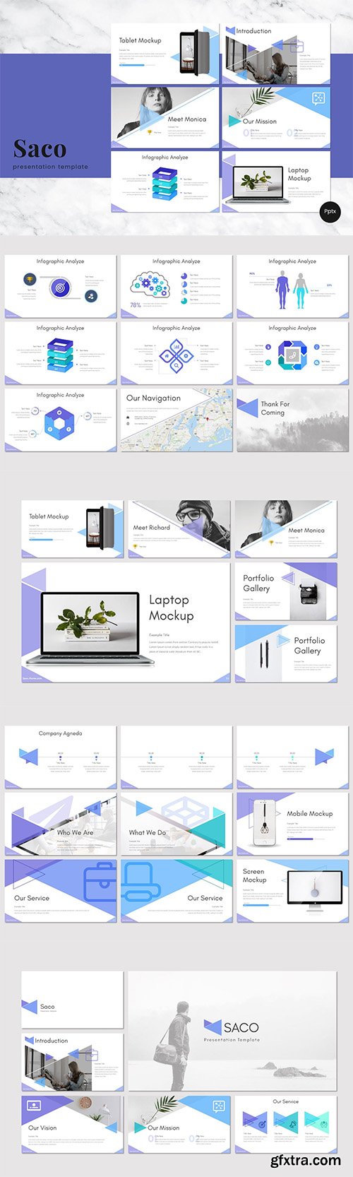 Saco - Powerpoint, Keynote and Google Slides Templates