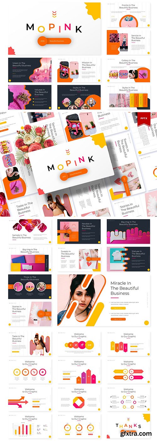 Mopink | Powerpoint, Keynote and Google Slides Templates