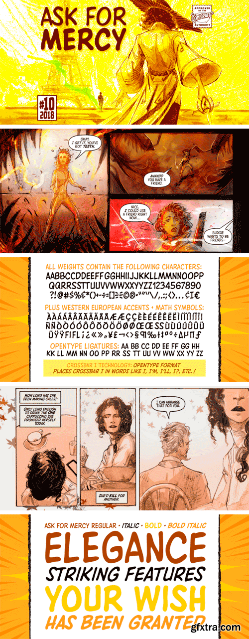 Ask For Mercy Font Family