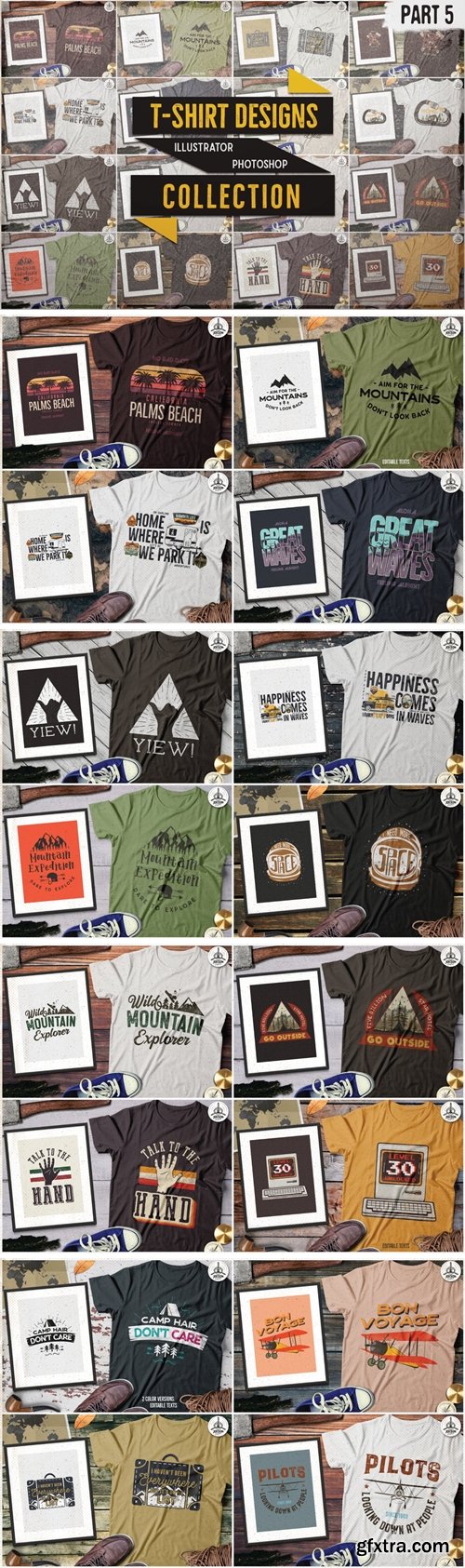 T-Shirt Designs Retro Collection Part 5 / Vintage