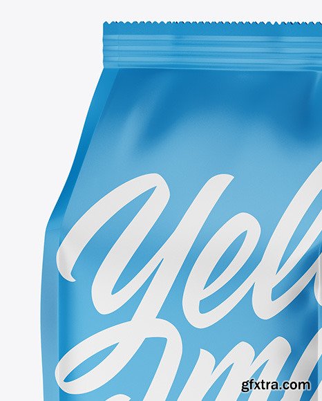 Matte Food Bag Mockup 45625