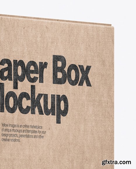 Kraft Box Mockup 45634