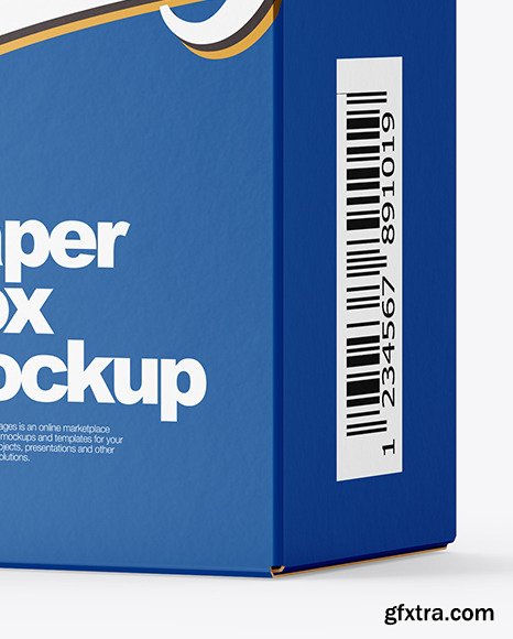 Paper Box Mockup 45618