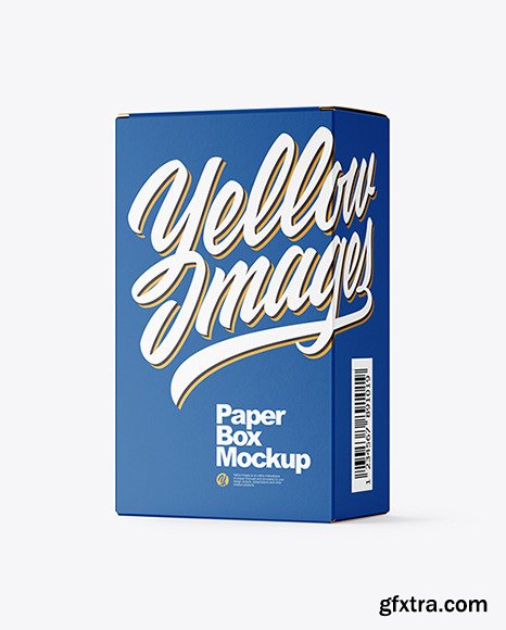 Paper Box Mockup 45618
