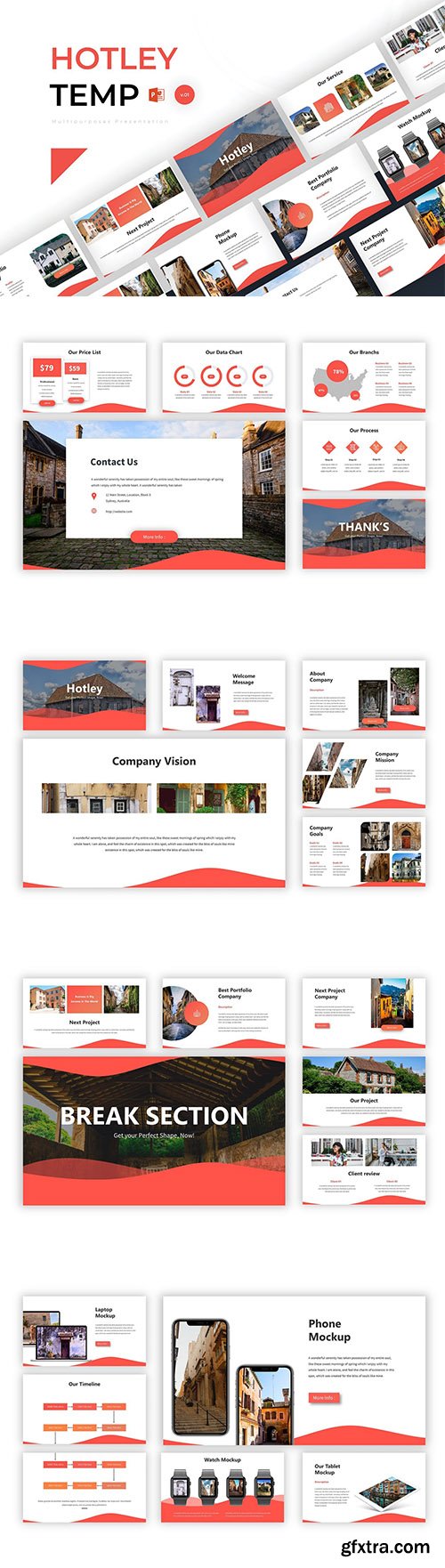 Hotley - Powerpoint Template