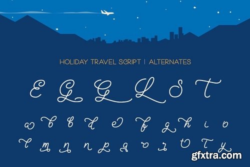 CM - Holiday Travel Font Duo 3896507