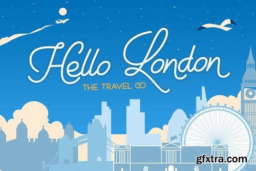 CM - Holiday Travel Font Duo 3896507