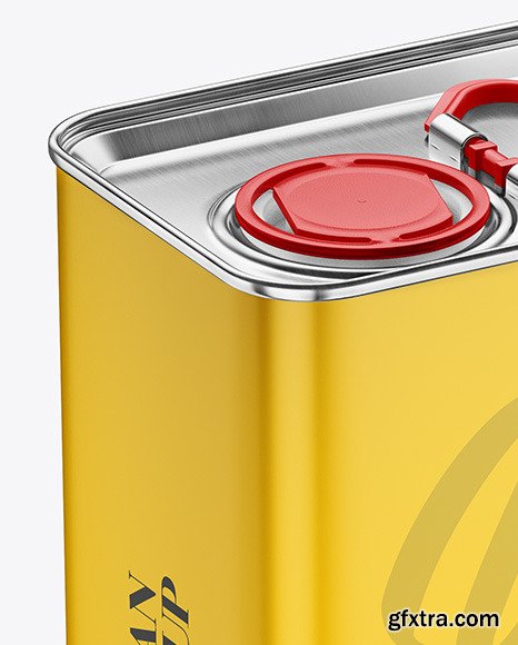Oil Tin Can Mockup 45642