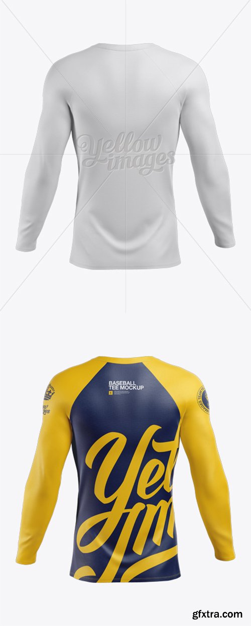 Download 47+ Mens Cycling Jersey With Long Sleeve Mockup Back View ...