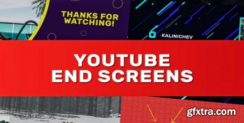 YouTube End Screens 4K - After Effects 242868