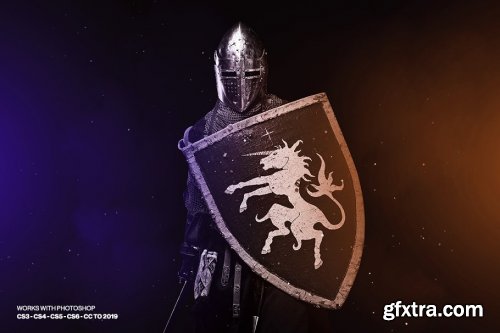 CreativeMarket - Double Light Photoshop Action 3183093