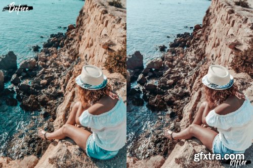 Neo Beach Gypsy Color Grading photoshop actions