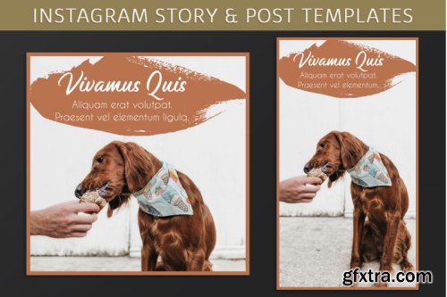Instagram Post & Story Templates