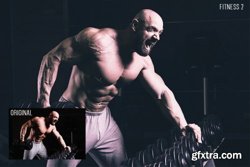 5 Fitness Photoshop Actions