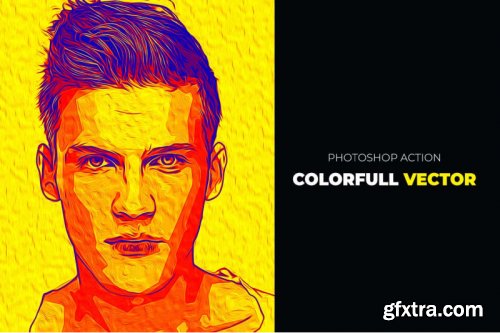 Colorfull Vector Photoshop Action