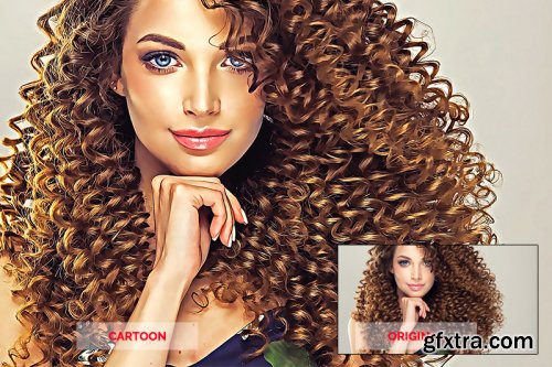 Cartoon Painting Photoshop Action V2