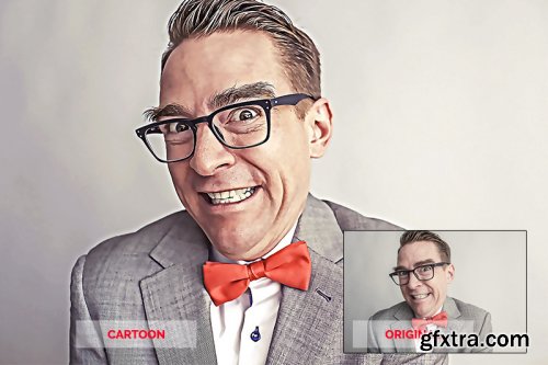 Cartoon Painting Photoshop Action V2