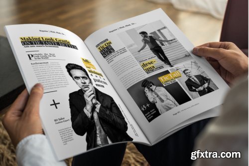 4 Magazine Templates Bundle