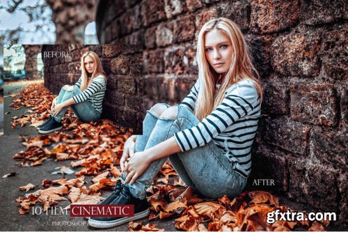 10 Film Cinematic Photoshop Action
